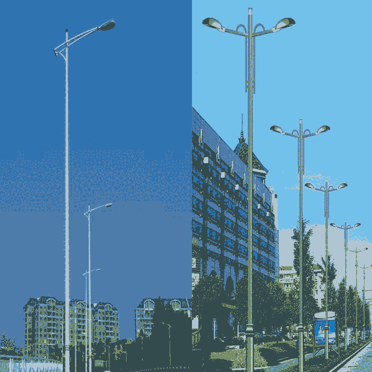 保定專業(yè)LED燈頭 太陽能路燈燈桿 廠家直銷路燈廠