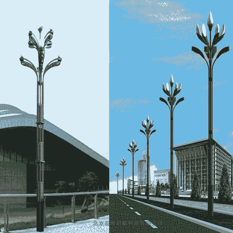 村路太陽能路燈廣場小區庭院公園照明成套批發