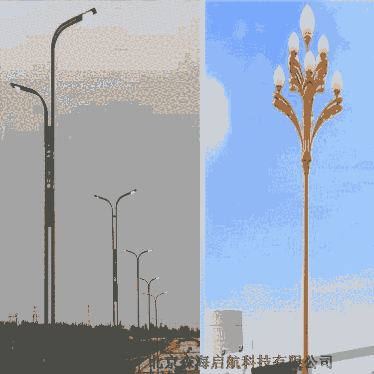 廠家直銷LED市電節能路燈 北京太陽能路燈廠