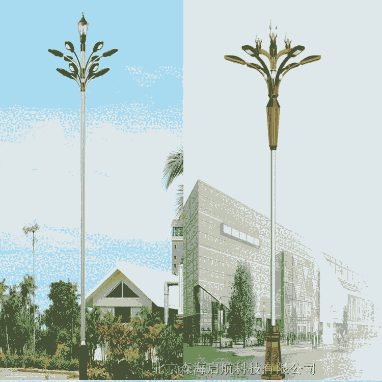 新款太陽能景觀路燈價格優惠 森海啟航太陽能路燈廠家直銷