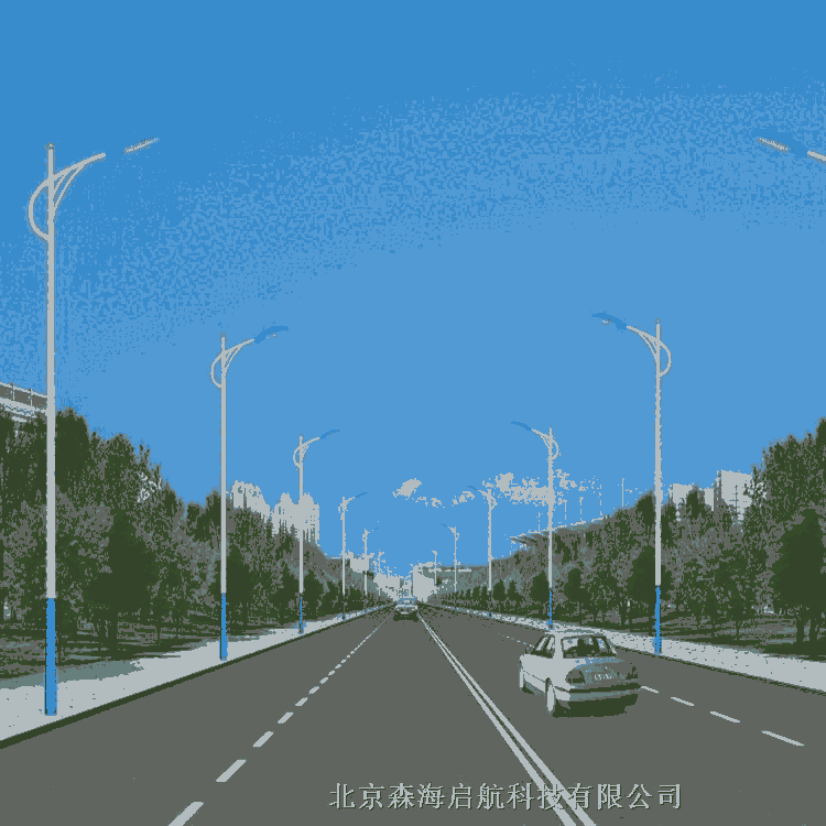 4米庭院用太陽能路燈款式新穎量大從優