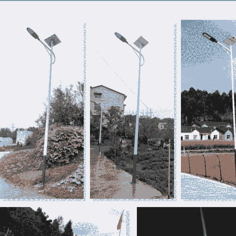 小區照明燈具 智能一體太陽能路燈價格