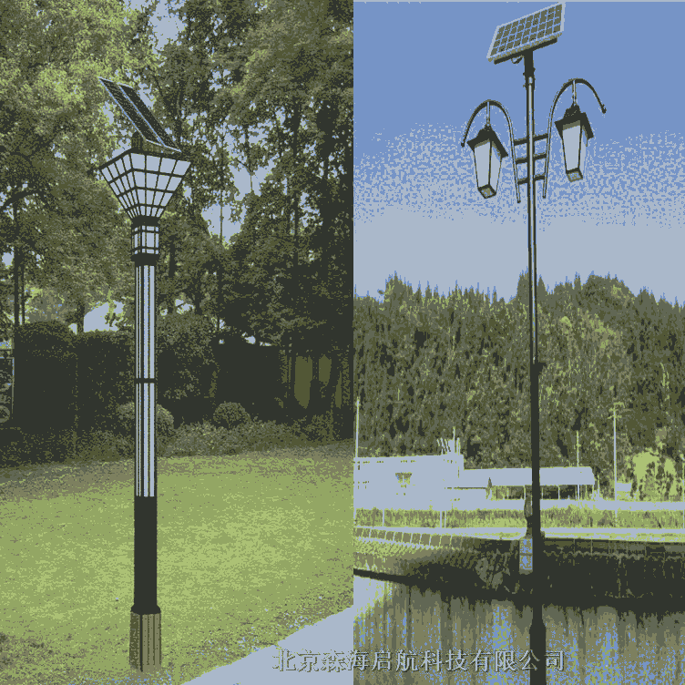 北京家門口太陽能庭院燈制造商 森海啟航太陽能路燈供應商