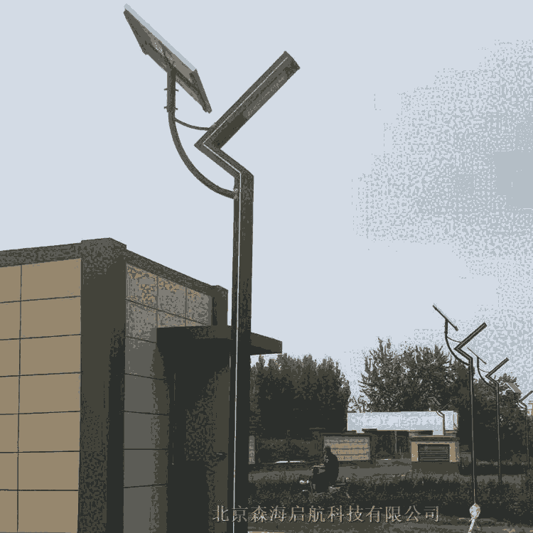 門頭溝災區重建太陽能路燈安裝工程