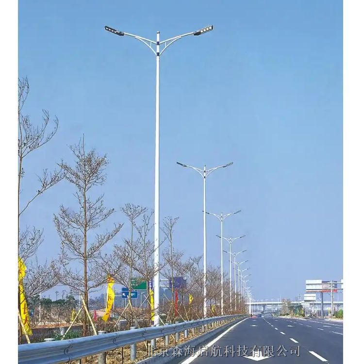 城鎮公路智慧路燈安裝 森海啟航路燈供應廠